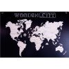 Wooden City - World Map XXL - Coral